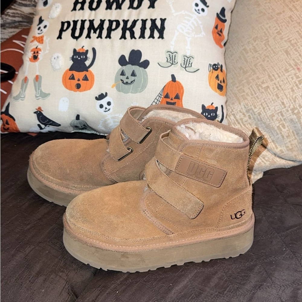 UGG Kids Brown Suede Boots